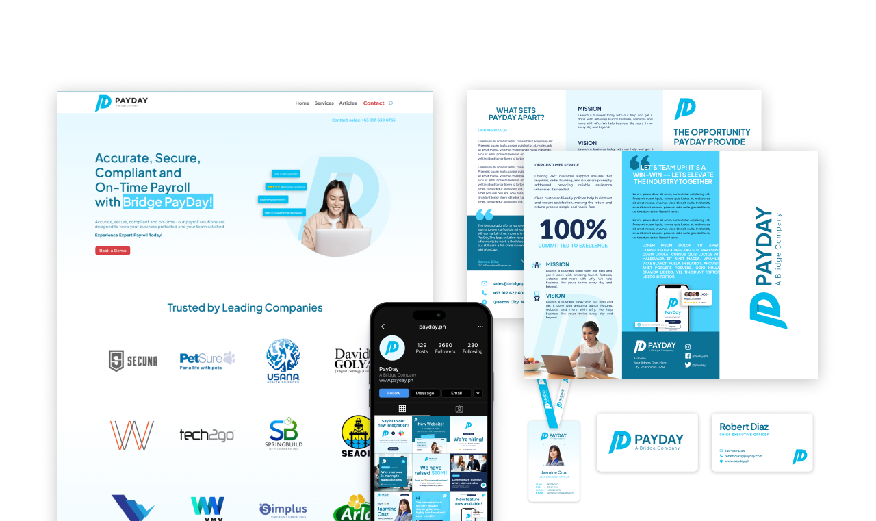 Bridge Payday Website and Marketing Assets